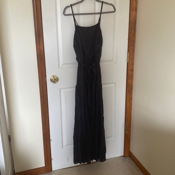 Free people maxi dress dark gray - Picture 1 of 3
